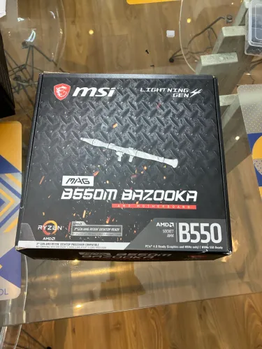 placa mãe msi mag bazooka b550m