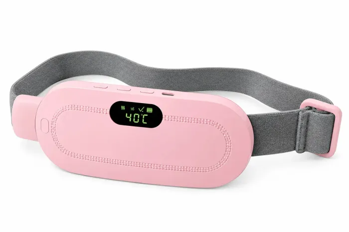 Cinta Massageador Para Cólica Menstrual Com Aquecimento e Vibração Recarregável