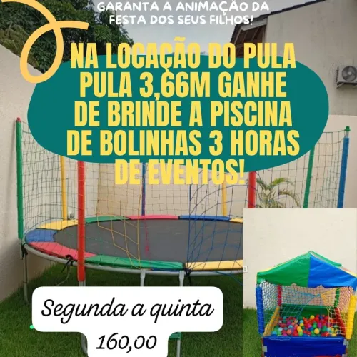 Locação de pula pula GRANDE