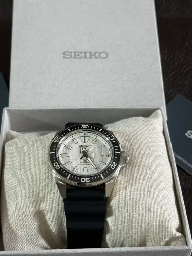 Relógio Seiko Prospex King Samurai Branco SRPE37J1