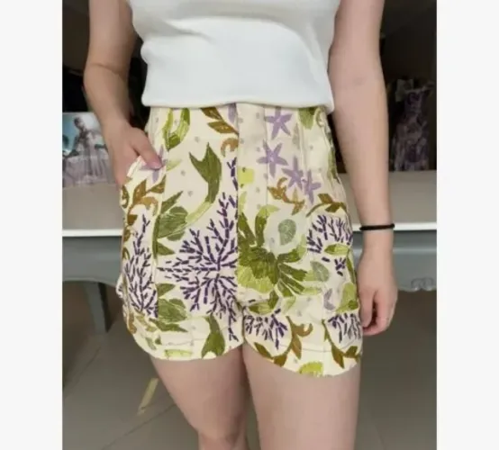 Short FARM Verão Atalaia R319251 Tam PP Novo