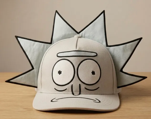 Boné Rick and Morty (Rick Sanchez) - NOVO / NUNCA USADO!