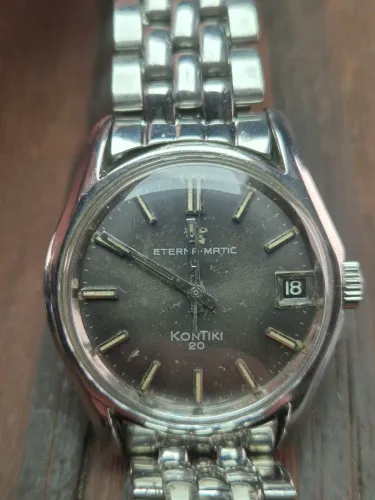 RELÓGIO ETERNA-MATIC SUÍÇO VINTAGE 