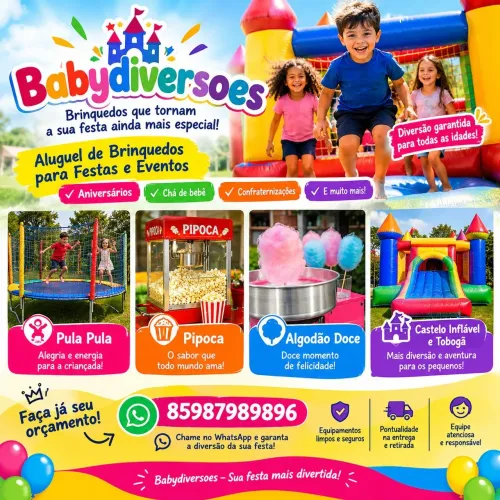 Alugueis de brinquedos