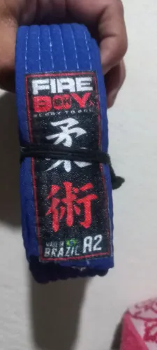 Faixa de Jiujitsu Azul tam.A2