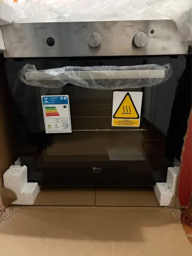 Forno a Gás de Embutir 78L Fischer com Grill e Timer