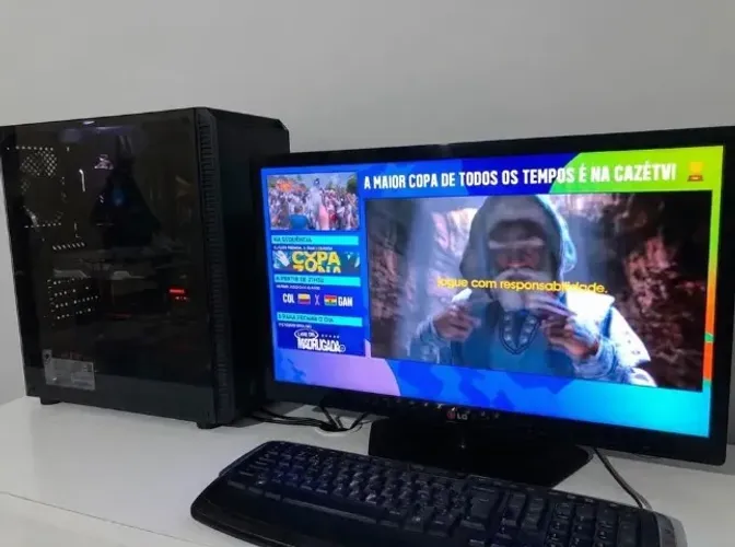 PC GAMER + TV/MONITOR PRA SAIR RÁPIDO