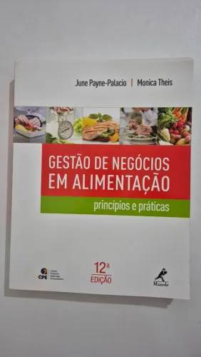 Livro: Gestão de negócios em alimentação, princípios e práticas.