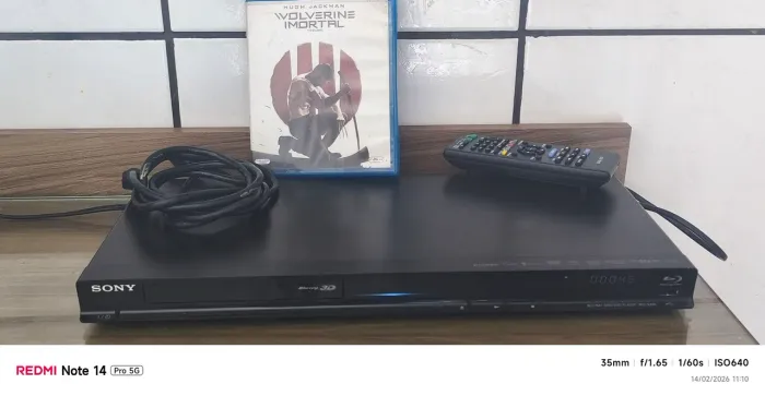 Aparelho Blu Ray Sony BDP -S480 +Filme 