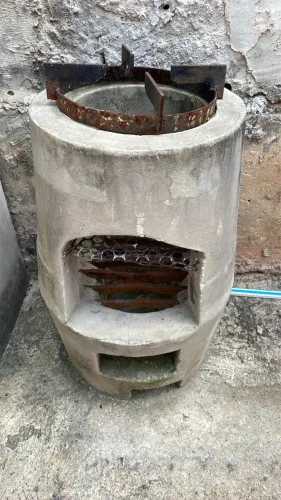 Fogão a Lenha CONCRETO Pré Moldado