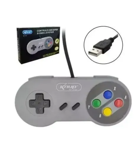 CONTROLES USB PS2 E SUPER NINTENDO