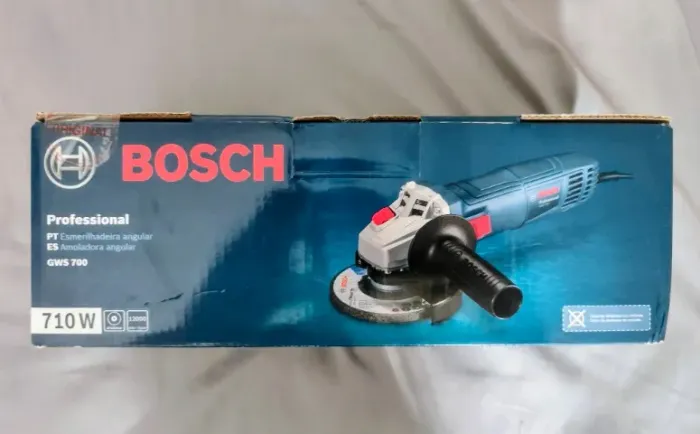 Esmerilhadeira lixadeira Bosch 710w