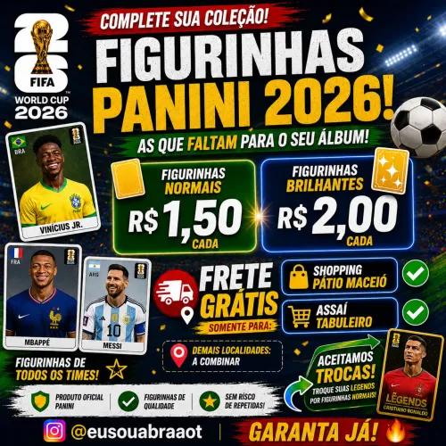 Figurinhas da copa 2026