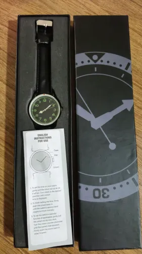 Relógio da Coleção Eaglemoss Military Watch French Air Force 1940s