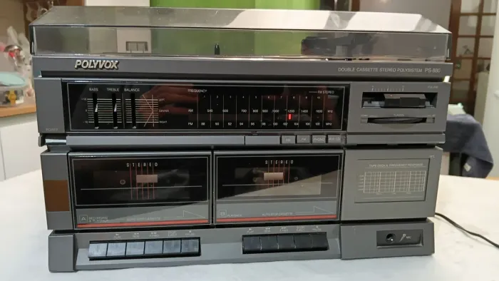 Som.3 em 1 Polyvox PS 880 Usado No Estado( Sucata)