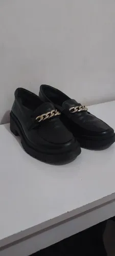 Mocassim preto tamanho 40-42