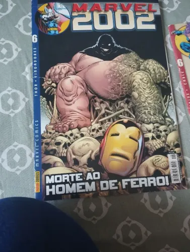 Quadrinho da Marvel 2002 homem de ferro