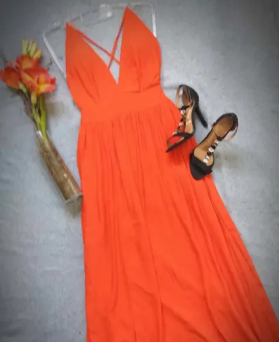 Vestido Longo Costas Nuas