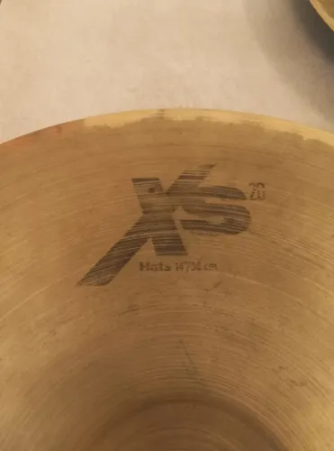 ## Pratos chimbal para bateria Sabian XS 14, liga B20, sem detalhes, ótimo custo benefício