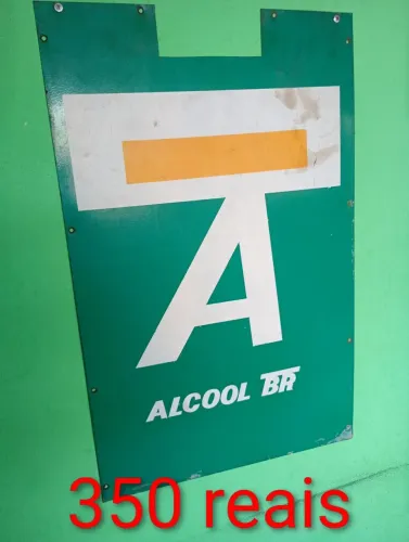 Placa antiga.
