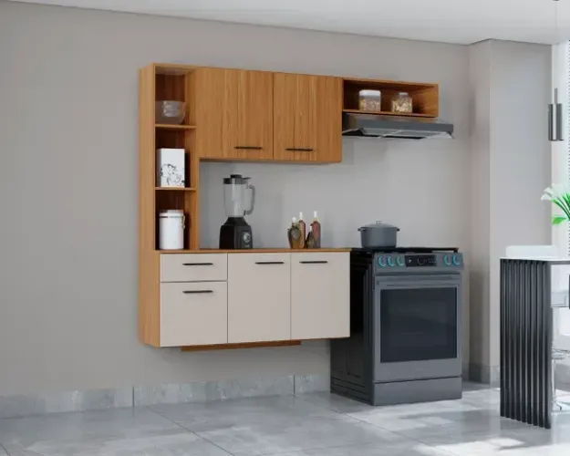 Armário de Cozinha 5 Portas Isis