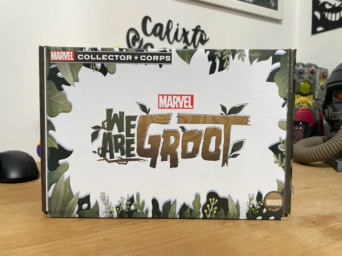 Collector Corps Funko Pop Groot Novo Lacrado