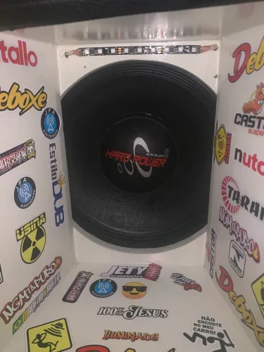 Medio grave 12 polegadas MG 700 triton reparo original praticamente novo.