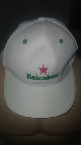 Bone oficial Heineken cerveja bordado