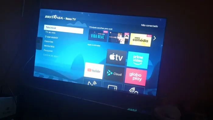 Tv smart 4k 50 polegadas 