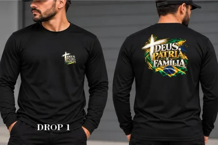 Camiseta preta eleições 2026.2