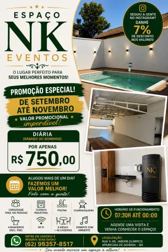 Espaço para eventos 