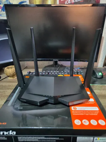 Roteador Tenda AC1200, Wi-Fi Dual Band, 4 Antenas