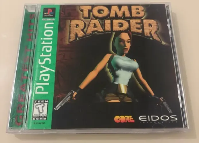 Tomb Raider PS1 Original Americano Completo