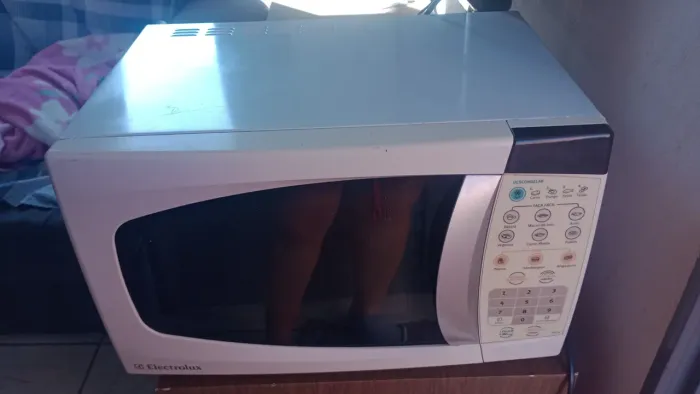 Microondas esquentando bem 