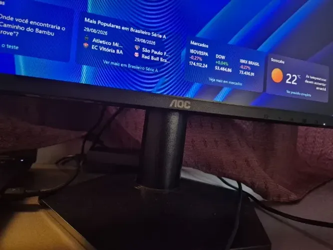 Monitor 27 AOC estado de novo