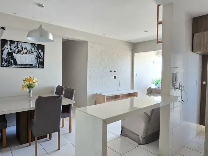 Apartamento semimobiliado na Pedreira, Torres Dumont,  3 quartos sendo 1 suíte