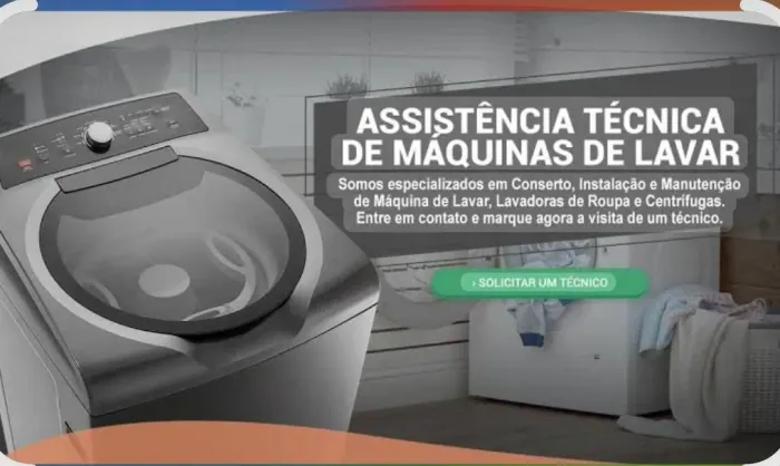 Conserto de máquina de lavar