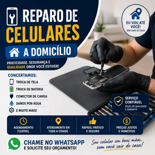 REPARO DE CELULARES A DOMICÍLIO