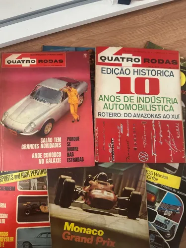revistas automotivas antigas