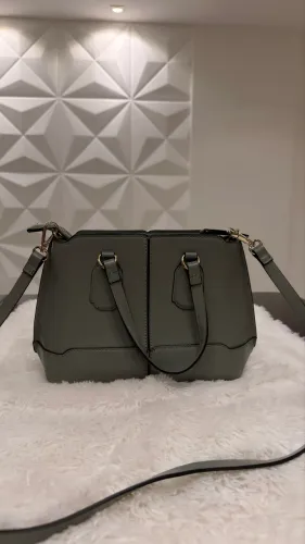Bolsa verde Zara