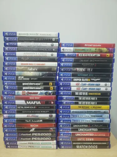 JOGOS PS4 E PS5 (LEIA A DESCRIÇÃO).