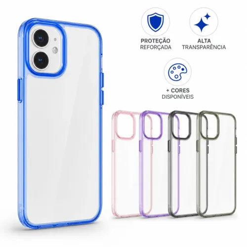 Capa anti impacto transparente Iphone Variados