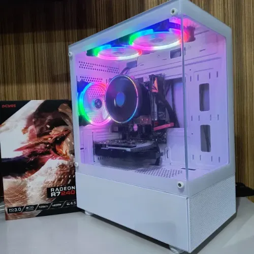Cpu I3 4160, Placa de Vídeo 4gb Radeon R7 240, 16gb Ram, Fonte 500w, Ssd 512gb