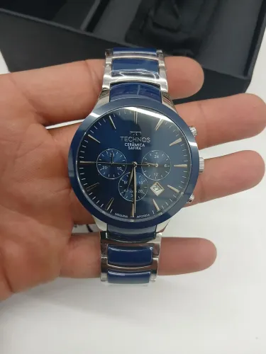 Relógio Technos Masculino Cerâmica Js25bdc/2a