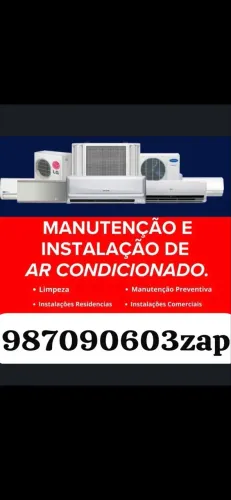 Instalação de ar condicionado 
