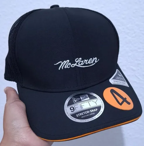 Bone Original New Era Mclaren F1 Team GP Mônaco Lando Norris - Tamanho Único