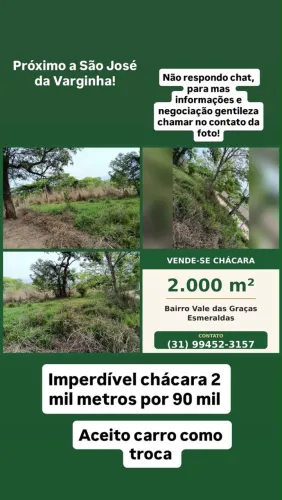 Oportunidade de terreno em esmeraldas