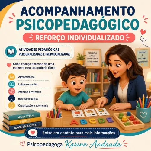 REFORÇO/ PSICOPEDAGOGA