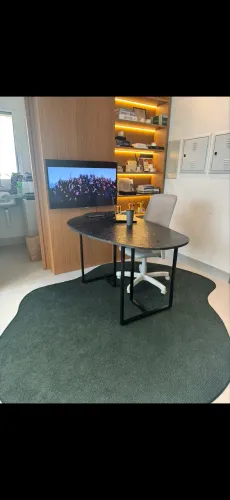 Tapete orgânico verde - 2.00 x 1.50