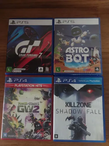Vendo ou troco jogos de ps5 e ps4 a depender do jogo